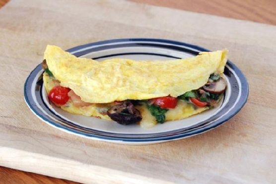Loaded Veggie Omelet Loaded Veggie Omelet