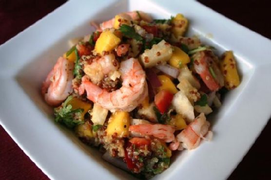 Mango Quinoa Salad With Shrimp Mango Quinoa Salad With Shrimp