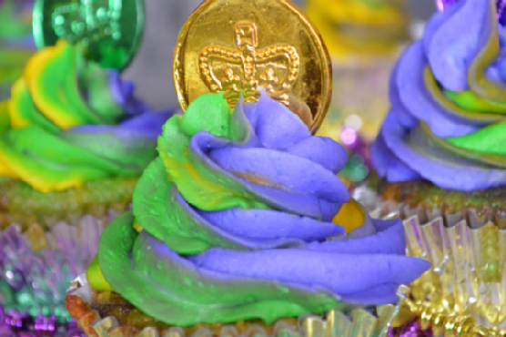 Mardi Gras Cupcakes Mardi Gras Cupcakes