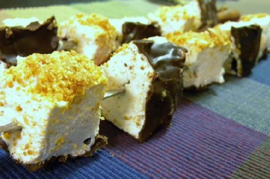 Marshmallow S'mores Bites Marshmallow S'mores Bites