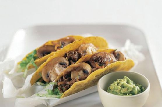 Mushroom and Vegetable Tacos Mushroom and Vegetable Tacos