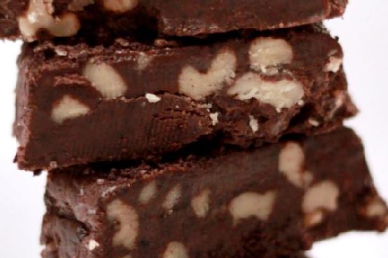 No-Bake Fudge Brandy Brownies No-Bake Fudge Brandy Brownies