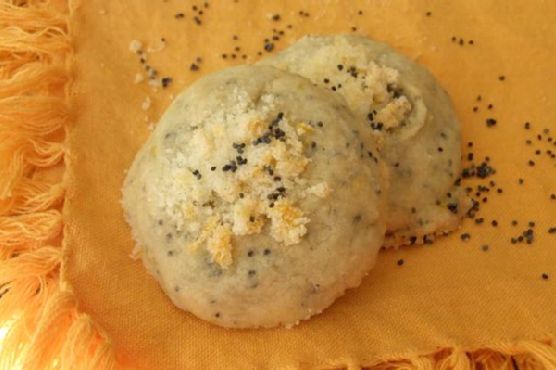 Orange Poppy Seed Drops