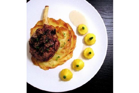 Panned Veal Chop Panned Veal Chop