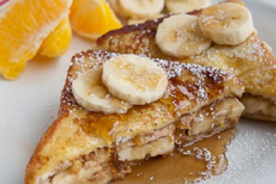 Peanut Butter Banana French Toast Peanut Butter Banana French Toast