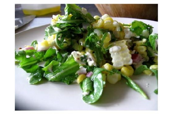 Peppery, Tangy Corn Salad Peppery, Tangy Corn Salad