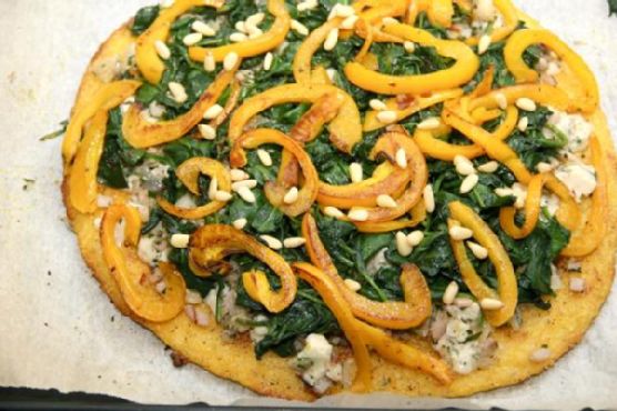 Polenta Pie With Italian Toppings