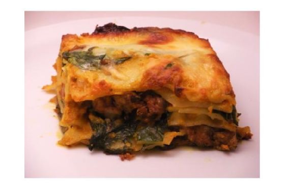 Pumpkin and Sausage Lasagna