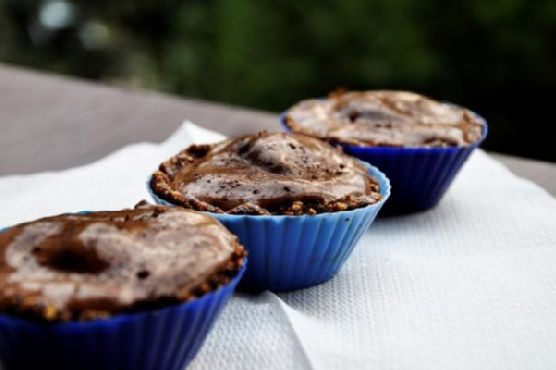Raw Vegan Chocolate Ice Cream Cupcakes