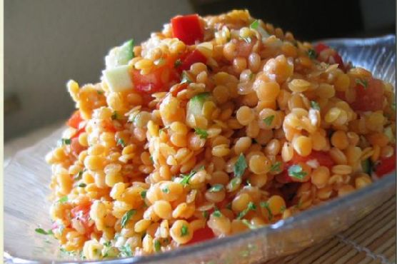 Red Lentil Salad Red Lentil Salad