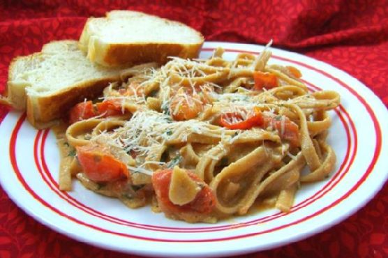 Roasted Cherry Tomato Linguine Roasted Cherry Tomato Linguine