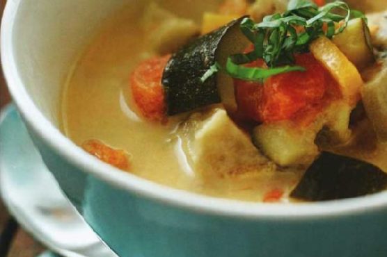 Roasted Mediterranean Vegetable Soup Roasted Mediterranean Vegetable Soup