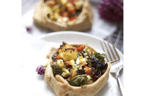 Roasted Vegetable Tart (Gluten Free, Dairy Free, Vegan) Roasted Vegetable Tart (Gluten Free, Dairy Free, Vegan)