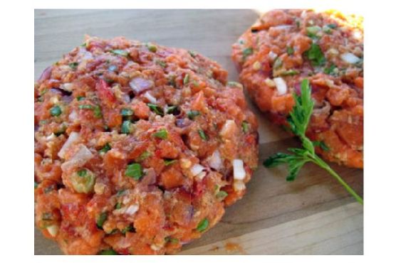 Salmon Burgers With Roasted Red Pepper Aioli