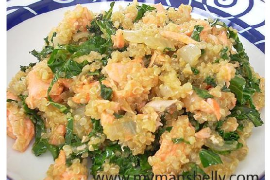 Salmon Quinoa Risotto Salmon Quinoa Risotto