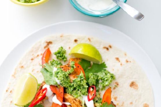 Spicy Chicken with Salsa Verde Spicy Chicken with Salsa Verde