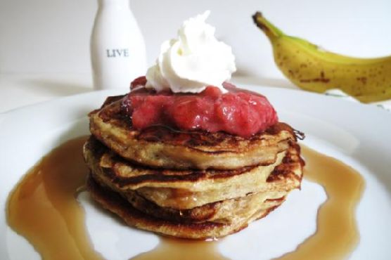 Strawberry Banana Stuffed Pancakes Strawberry Banana Stuffed Pancakes