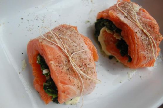 Stuffed Salmon With Tomato-Olive Tapenade Stuffed Salmon With Tomato-Olive Tapenade