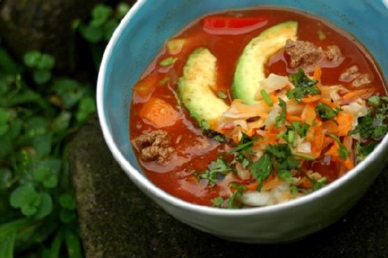 Tangy & Savory Mexican Soup Tangy & Savory Mexican Soup