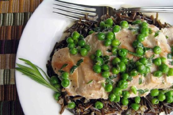 Tarragon Chicken With Peas Tarragon Chicken With Peas