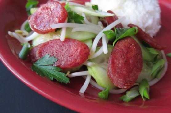 Thai Sausage Salad Thai Sausage Salad