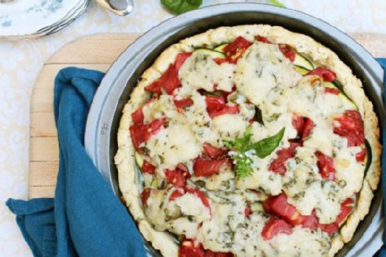 Tomato-Zucchini Pie Tomato-Zucchini Pie