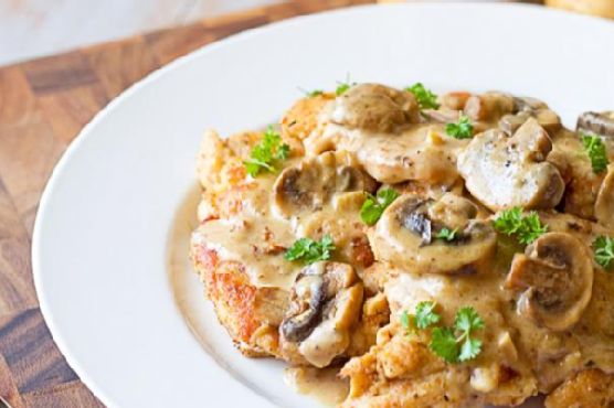 Valentine's Chicken Marsala Valentine's Chicken Marsala