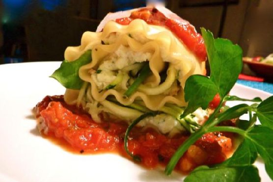 Veggie Lasagna Rolls with Peppery Pecorino Marinara Veggie Lasagna Rolls with Peppery Pecorino Marinara