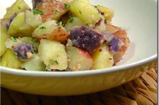 Warm Confetti Potato Salad Warm Confetti Potato Salad