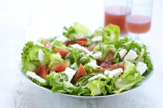 Watermelon, Feta And Mint Salad Watermelon, Feta And Mint Salad