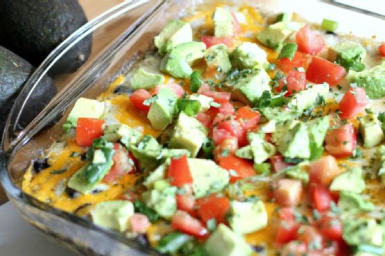 Cheesy Chicken Enchilada Quinoa Casserole Cheesy Chicken Enchilada Quinoa Casserole