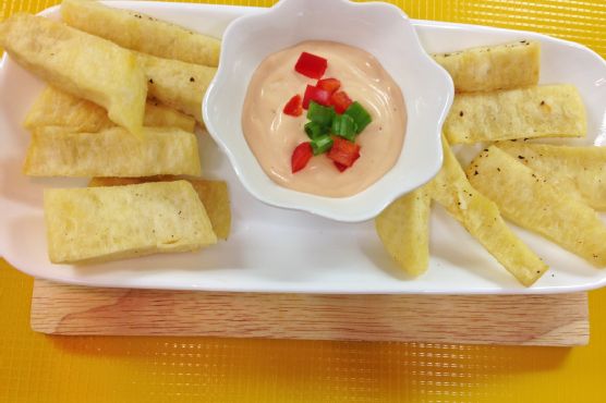 Fried Yam and Spicy Mayo Fried Yam and Spicy Mayo