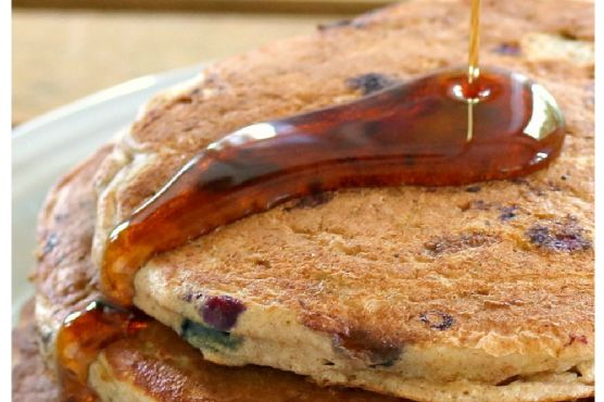 Clean Eating Blueberry Zucchini Pancakes Clean Eating Blueberry Zucchini Pancakes