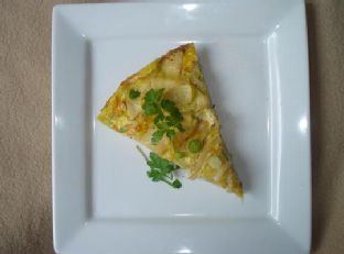 Apple and Potato Fritatta
