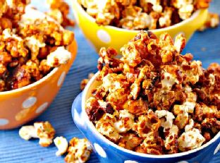 Freaky Hot Wing Popcorn